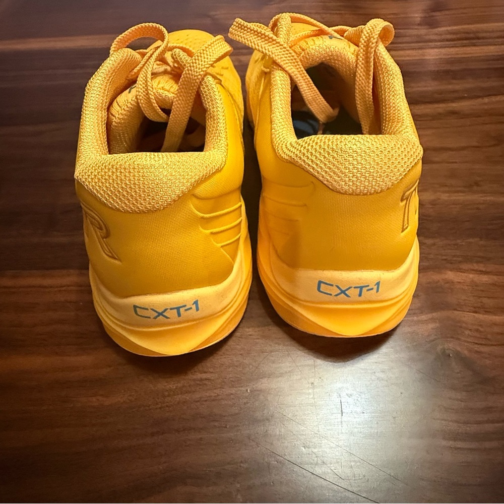 TYR Women's Yellow Mesh Athletic Sneakers - Picture 4 of 7